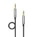 Anker® 3.5mm Premium Auxiliary Audio Cable (4ft / 1.2m) AUX Cable for Headphones, iPods, iPhones, iPads, Home / Car Stereos and More (Black)