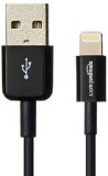 AmazonBasics Apple Certified Lightning to USB Cable - 4 Inches (10 Centimeters) - Black