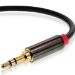 Mediabridge 3.5mm Male To Male Stereo Audio Cable (4 Feet) - Step Down Design - (Part# MPC-35-4 )