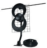 ClearStream 2V Indoor/Outdoor HDTV Antenna with Mount and 30ft Cable - 60 Mile Range