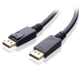 Cable Matters® Gold Plated DisplayPort to DisplayPort Cable 10 Feet - 4K Resolution Ready