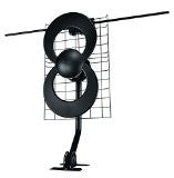 ClearStream 2V Indoor/Outdoor HDTV Antenna with Mount - 60 Mile Range