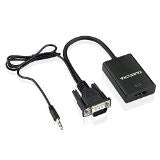 VicTsing VGA To HDMI Output 1080P HD Audio TV AV HDTV Video Cable Converter Adapter For TV PC Laptop Monitor