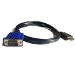 Valinks HDMI Male to VGA Male D-SUB 15 Pin M/M Connector Cable,  6 Feet, Black