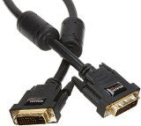 AmazonBasics DVI to DVI Cable - 6.5 Feet (2 Meters)