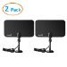 ViewTV Flat HD Digital Indoor TV Antenna 2 Pack Bundle - 25 Miles Range