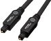 AmazonBasics Digital Optical Audio Toslink Cable - 6 Feet (1.8 Meters)