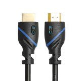 High-Speed HDMI Cable - 50 Feet, Supports Ethernet, 3D and Audio Return, UltraHD 4K Ready - Latest Specification Cable, 1-Pack