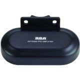 RCA TVPRAMP1R Preamplifier for Outdoor Antenna Performance Enhancement & Extension (use with ANT3038XR & ANT3036XR), Black