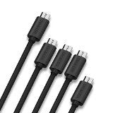 Omaker 5 Pack Premium Micro USB Cable High Speed USB 2.0 A Male to Micro B Sync and Charging Cable